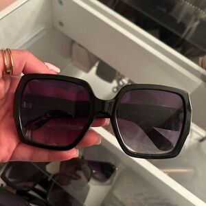 Steve Madden Black Sunglasses